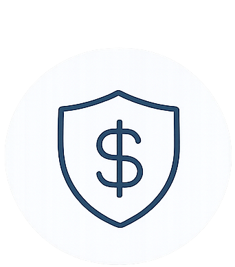 shield with dollar sign